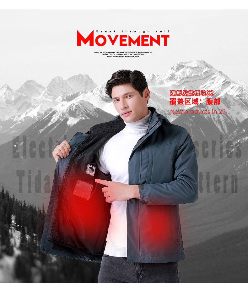 MEN'S heated jacket